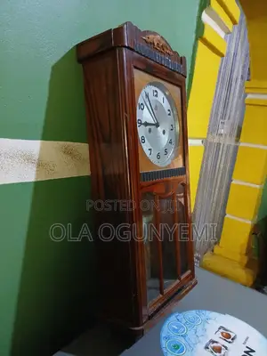 1960s Shanghai 555 15-Day Mechanical Wall Clock