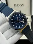 Boss Automatic Quality Luxury Rubber Strap Wristwatch - 3