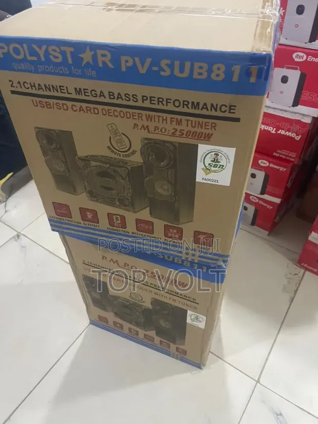 Polystar PV-SUB811 Multimedia Home Theatre System - 1