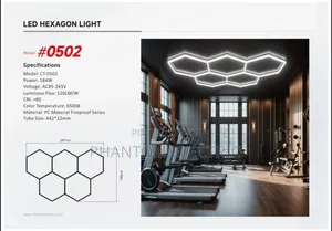 Hasken Layi na Hexagon na LED #0502