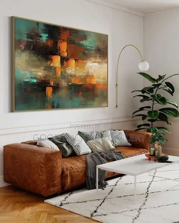 Organic Motion Art - Large Abstract Print - 1