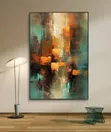 Organic Motion Art - Large Abstract Print - 2