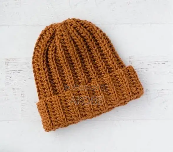 Crochet Beanie - Handmade Wool - 1