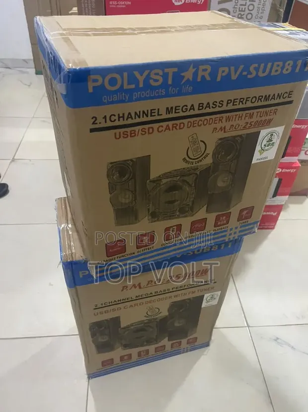 Polystar PV-SUB811 Home Audio System - 1