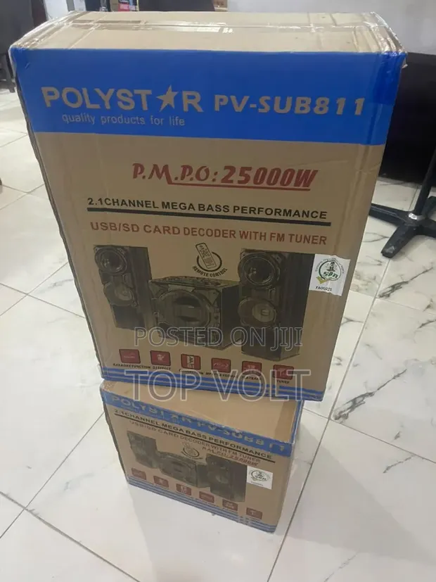 Polystar PV-SUB811 Home Cinema Sound System - 1