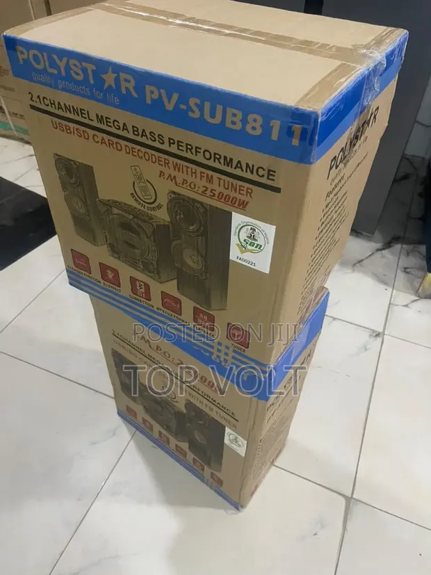 Polystar PV-SUB811 Premium Sound System - 1
