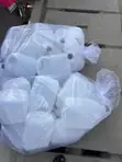 Farar Jerry Cans na Filastik - 2