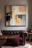 Abstract Geometric Wall Art Print - 2