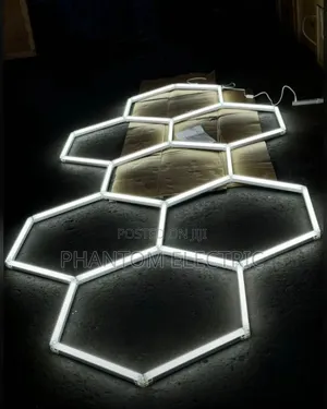 7-Set LED Hexagon Linear Lighting