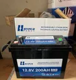 Hyper Power 12.8V 200Ah LiFePO4 Lithium Battery - 2.56kWh - 2