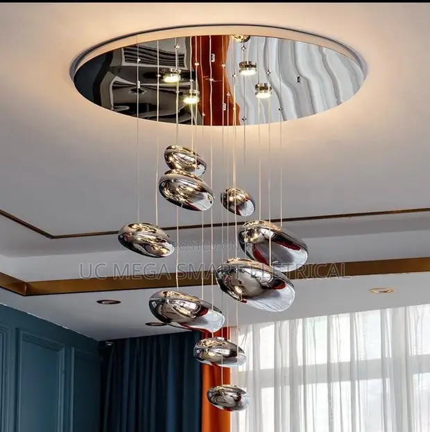 Postmodern Minimalist Art Chandelier - 1