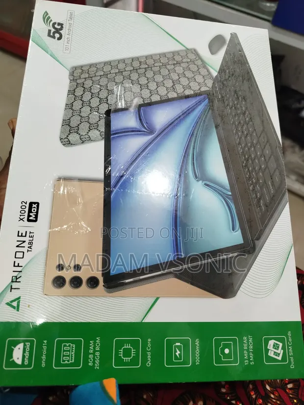 Sabon Trifone X1002 Pro 256GB Baki Tablet - 1