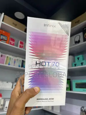 New Infinix Hot 70 128GB Black