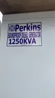 Perkins 1250kVA Soundproof Diesel Generator with Warranty - 1