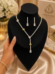Elegant Gold-Tone Jewelry Set - 2