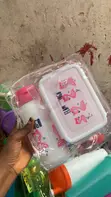 Flamingo Lunch Set - Brand New - 3