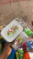 Flamingo Lunch Set - Brand New - 4
