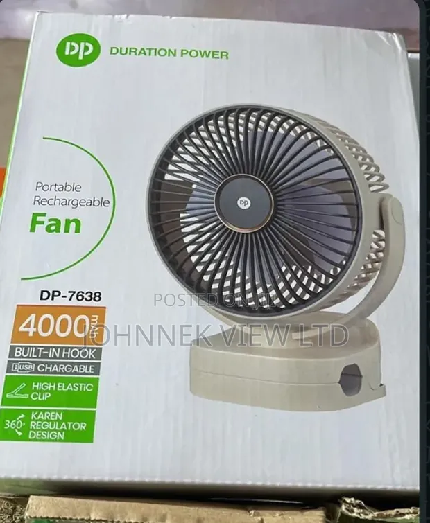 High Quality Rechargeable Fan - 1