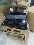 Maxi 60x60 (3+1) Standing Gas Cooker with Oven - Wood Design - 2