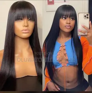 Quality Straight Hair Fringe Unit
