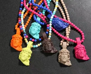 Colourful Necklace with Pendant