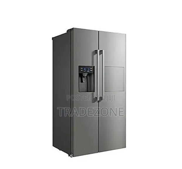 Hisense 628L Side-by-Side Refrigerator with Ice Maker & Water Dispenser - 1
