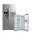 Hisense 628L Side-by-Side Refrigerator with Ice Maker & Water Dispenser - 2