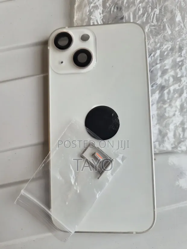 Brand New Apple iPhone 13 Mini Case - White Aluminum Frame - 1