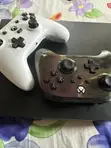 Xbox One X with 2 Controllers & Games - 1