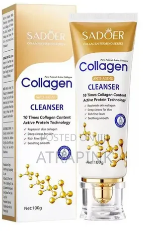 Sadoer Collagen Cleanser - Fata Mai Laushi da Haske