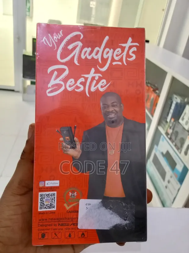 New Age J153 Powerbank 22500mAh Black - 1