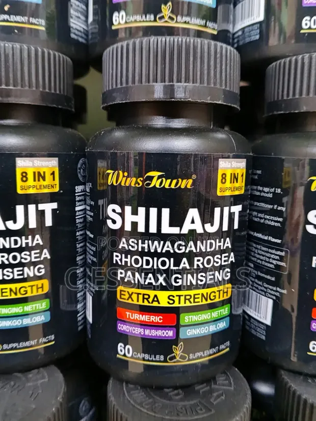 WinsTown Shilajit with Ashwagandha Tablets - 1