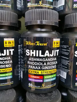 WinsTown Shilajit da Ashwagandha Tablets
