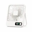 Rechargeable Portable Desk Fan with Night Light - 1