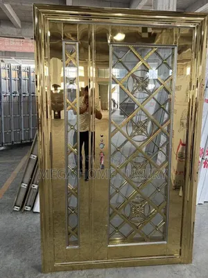 Royal Gold Lattice Ƙofar Tsaro