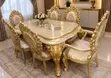Royal Dining Table Mai Girma na Mutane Shida - Zinariya - 1