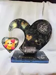 Luxury Handmade Resin Wall Clock - 2