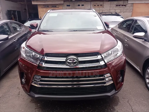 2016 Toyota Highlander Limited V6 4x4 Burgundy - 1