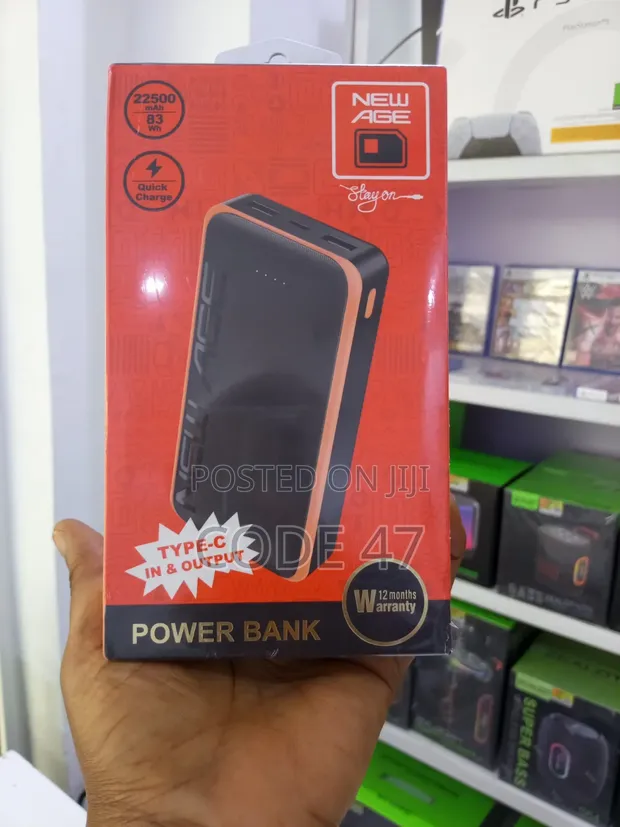 New Age Y107 Promax Powerbank 22500mAh - 1