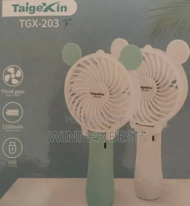 Potable Adjustable Table Fan - 1