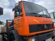 Foreign Used Mercedes-Benz 1117 Flatbed Truck with Hiab Crane - 5