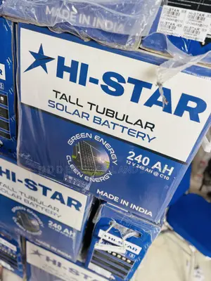 240Ah Hi-Star Tubular Battery - 18 Months Warranty