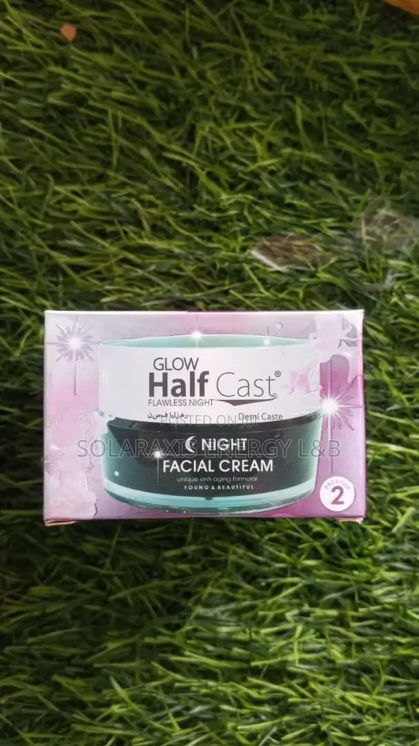 Glow Half Cast Flawless Night Facial Cream - 1