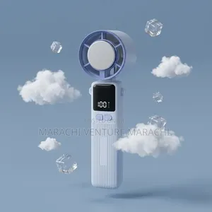 High-Speed Portable Mini Fan with 1800mAh Battery