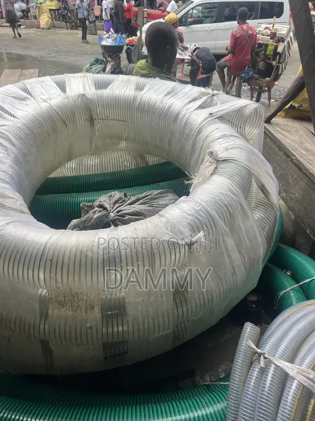 Heavy-Duty Clear PVC Suction & Discharge Hoses - 1