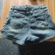 Women's Denim Shorts - Army Green - 2