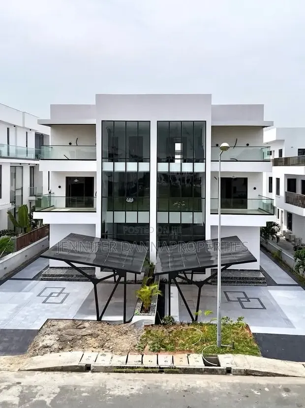 5-Bedroom Semi-Detached Duplex with Pool in Ikate - 1