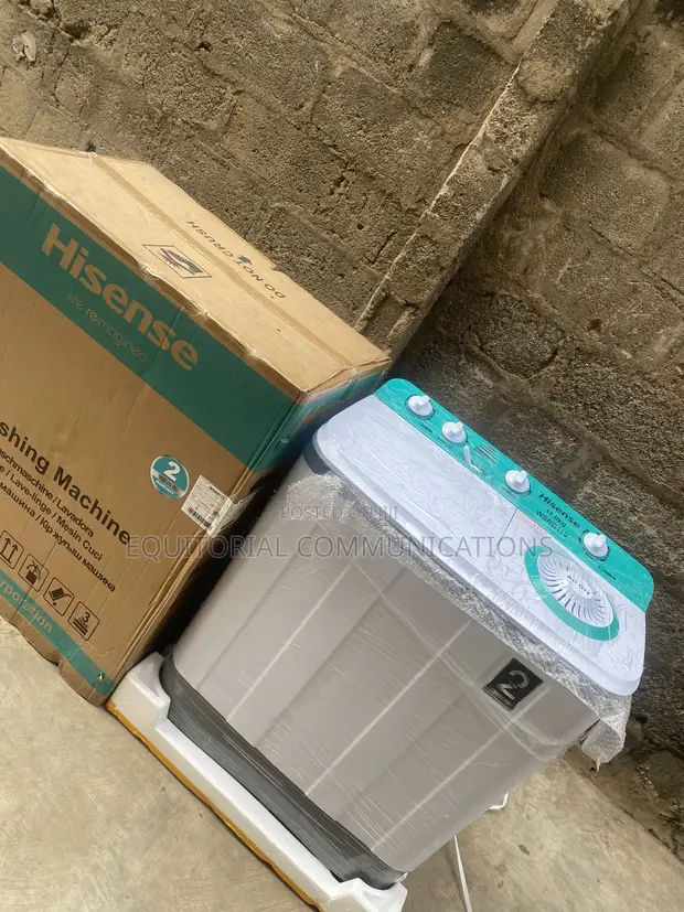 Hisense 11kg Twin Tub Manual Washing Machine - 1