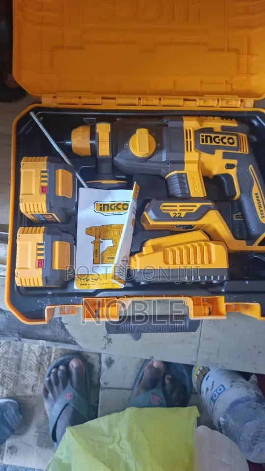 Brand New INGCO Rotary Hammer 1500W Battery Powered - 1