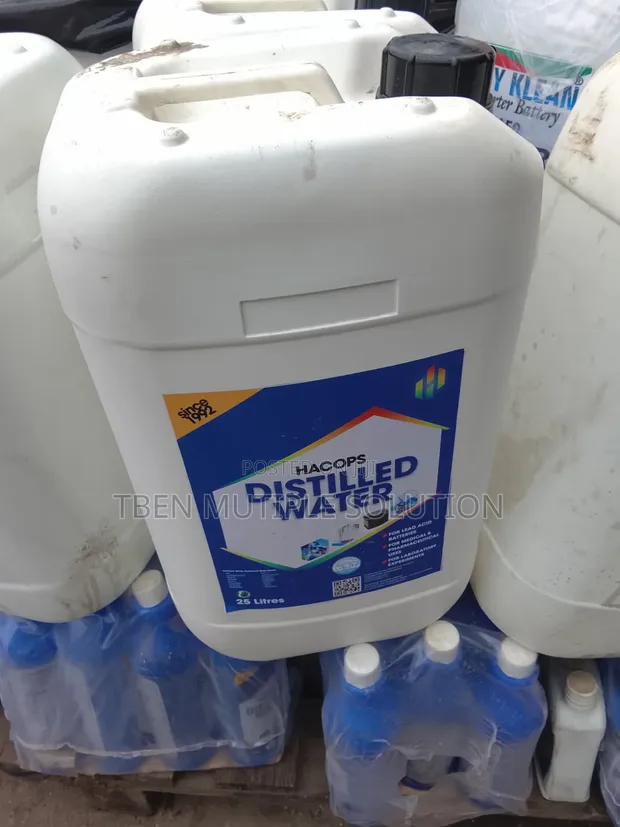 25L Hacops Distilled Water Jerry Can - 1
